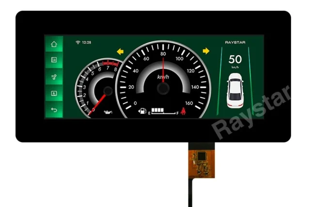 12,3” IPS TFT-дисплеи с расширенным диапазоном температур от Raystar